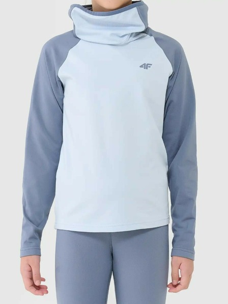 4F Dívčí funkční mikina 4F