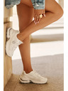 BIG STAR SHOES Dámské tenisky Big Star – bílé