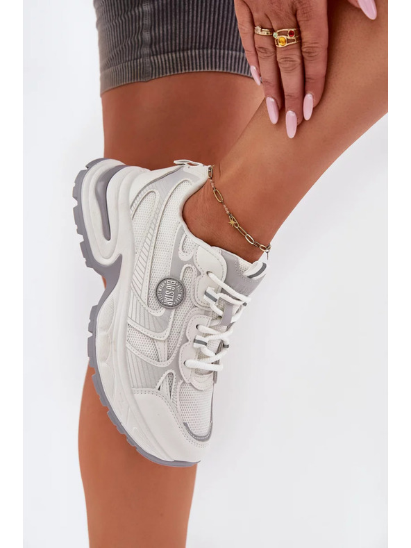 BIG STAR SHOES Dámské tenisky Big Star – bílé