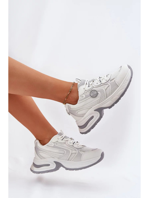 BIG STAR SHOES Dámské tenisky Big Star – bílé
