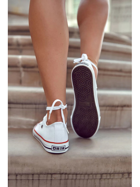 BIG STAR SHOES Legendární dámské tenisky Big Star - bílé