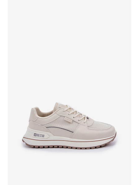BIG STAR SHOES Dámské tenisky Big Star – světle béžové