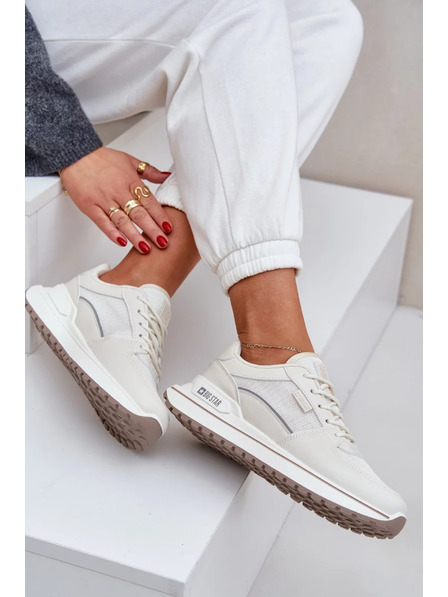 BIG STAR SHOES Dámské tenisky Big Star – světle béžové