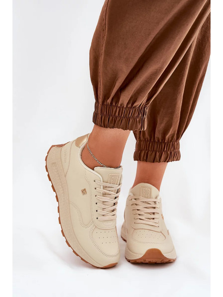 BIG STAR SHOES Dámské sportovní boty Big Star HI-POLY SYSTEM – béžové