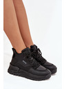 BIG STAR SHOES Dámské sportovní boty na platformě Big Star – černé