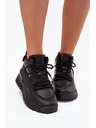 BIG STAR SHOES Dámské sportovní boty na platformě Big Star – černé