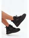 BIG STAR SHOES Dámské sportovní boty na platformě Big Star – černé