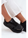 BIG STAR SHOES Dámské zateplené tenisky na platformě Big Star HI-POLY SYSTEM – černé