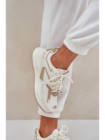 BIG STAR SHOES Dámské boty Big Star HI-POLY SYSTEM – béžové