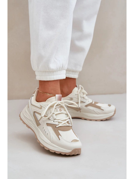 BIG STAR SHOES Dámské boty Big Star HI-POLY SYSTEM – béžové