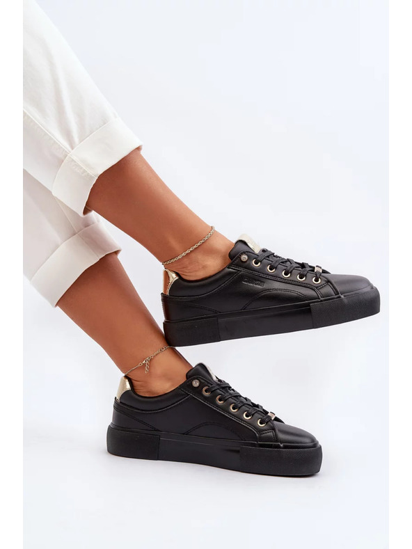 BIG STAR SHOES Dámské tenisky Big Star – černé