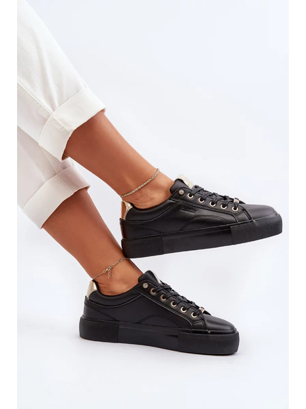 BIG STAR SHOES Dámské tenisky Big Star – černé