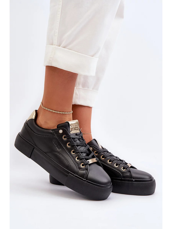 BIG STAR SHOES Dámské tenisky Big Star – černé