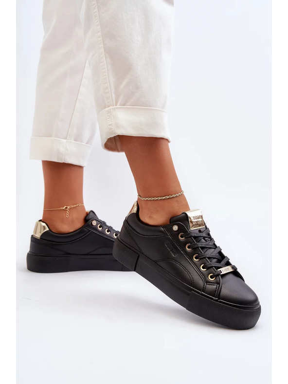 BIG STAR SHOES Dámské tenisky Big Star – černé