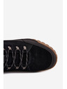 BIG STAR SHOES Pánské semišové trekingové boty Big Star – černé