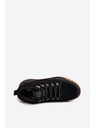 BIG STAR SHOES Pánské semišové trekingové boty Big Star – černé