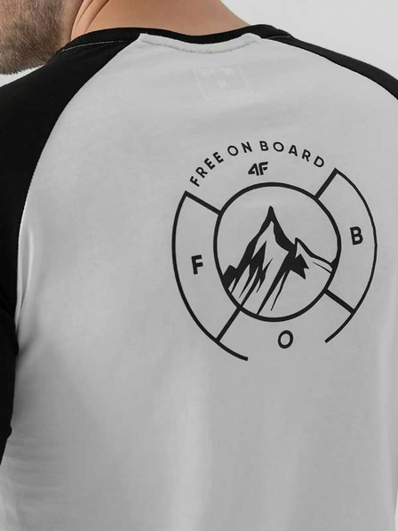 4F Pánské triko s dlouhým rukávem 4F