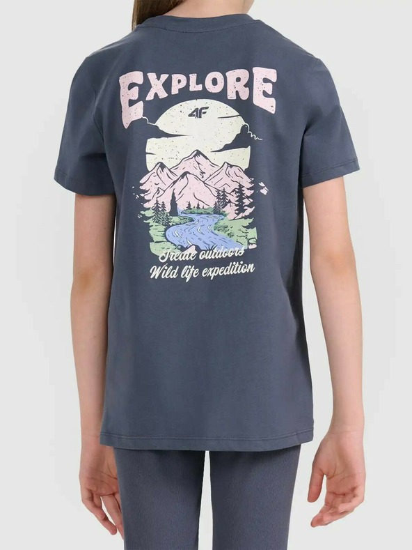 4F Dívčí tričko 4F