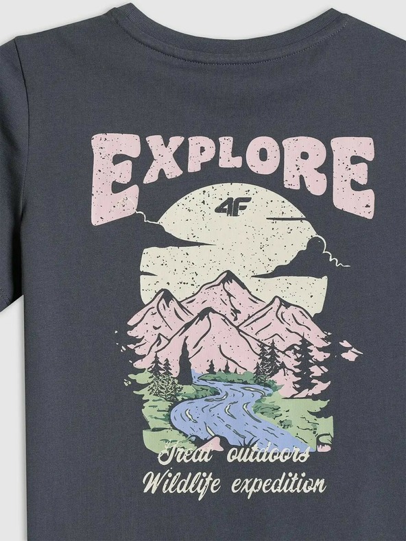 4F Dívčí tričko 4F