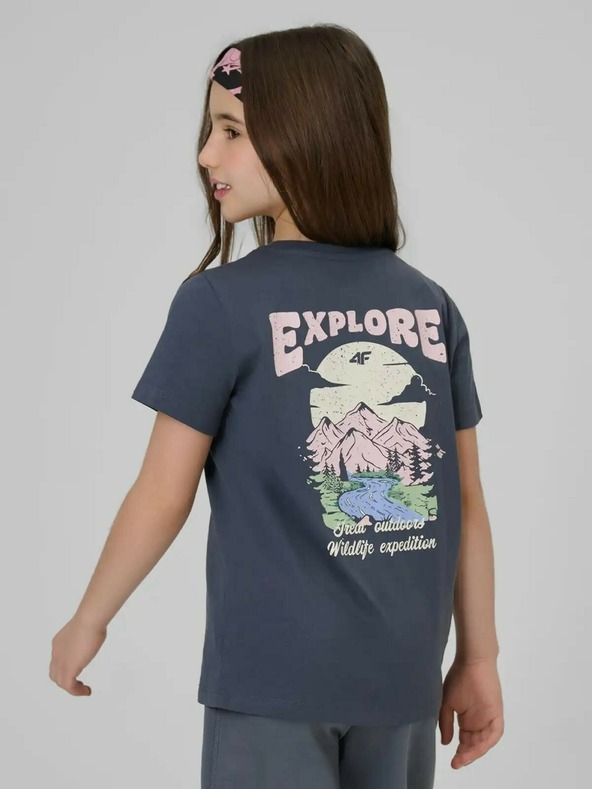 4F Dívčí tričko 4F