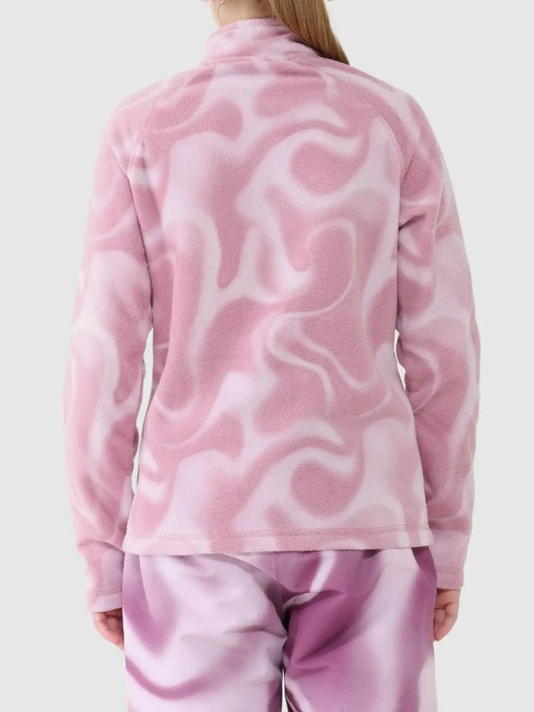 4F Dívčí fleecová mikina 4F