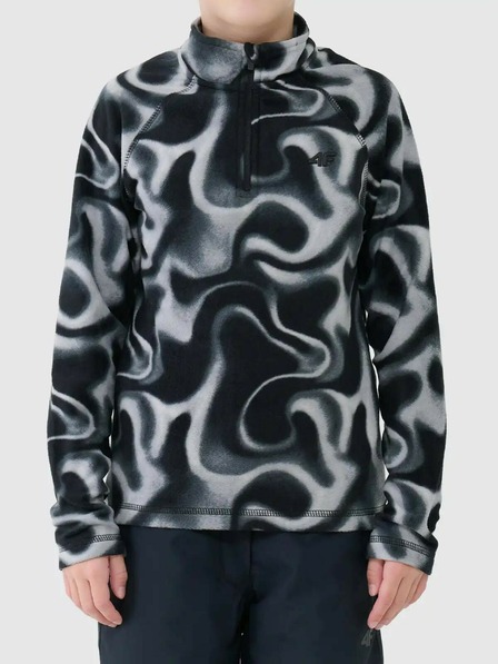 4F Dívčí fleecová mikina 4F