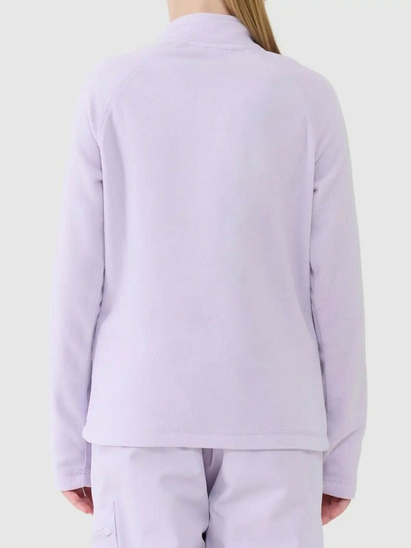 4F Dívčí fleecová mikina 4F