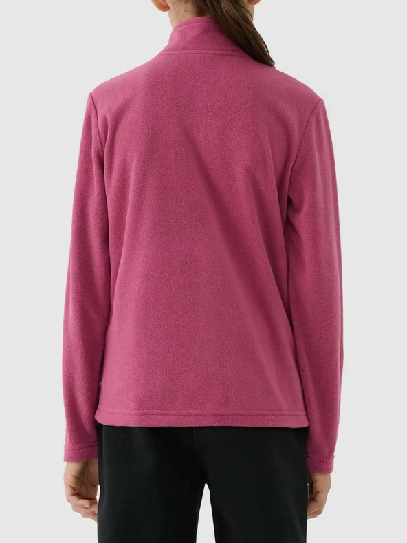 4F Dívčí fleecová mikina 4F