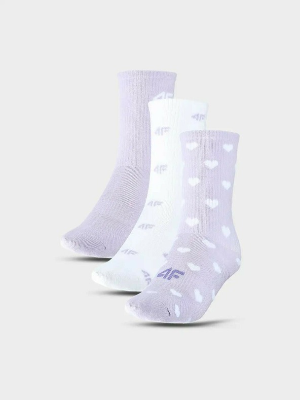 4F Dívčí ponožky 4F F394 (3pack)