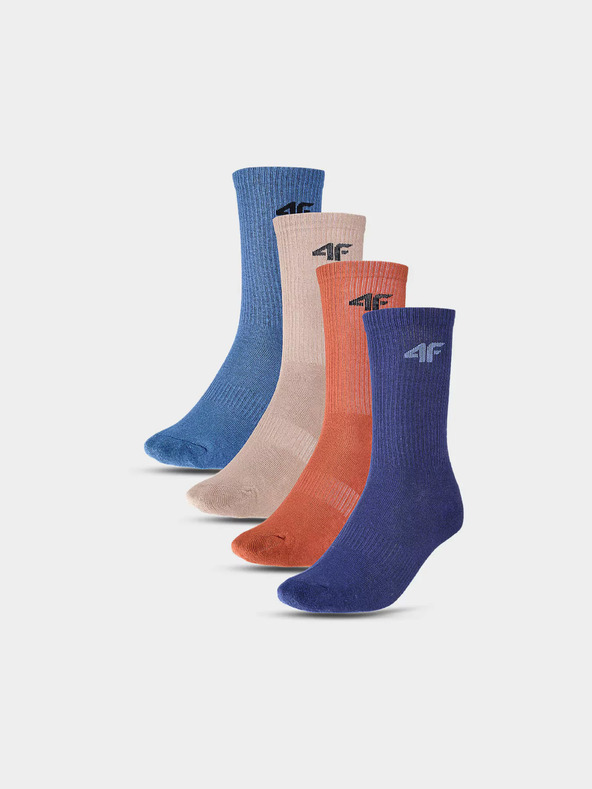 4F Chlapecké ponožky casual 4F 4-pack