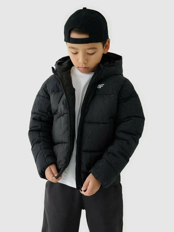 4F Chlapecká zimní bunda 4F