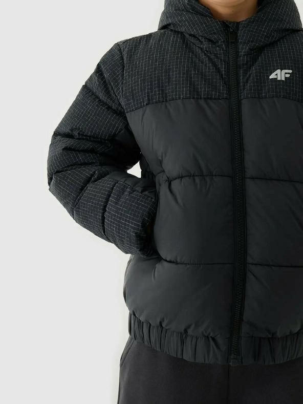 4F Chlapecká zimní bunda 4F