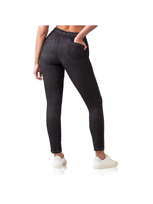 Bellinda RELAX & GO JEANS TREGGINGS - Dámské tregíny - černá