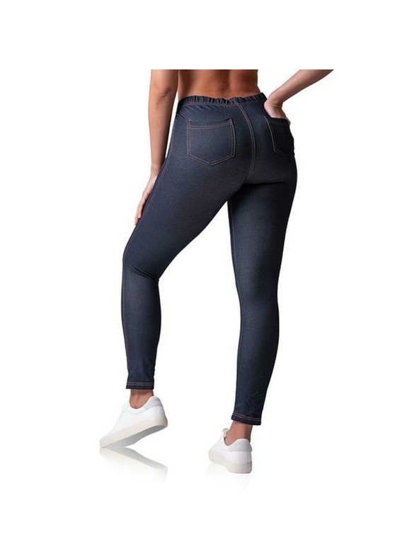 Bellinda RELAX & GO JEANS TREGGINGS - Dámské tregíny - tmavě modrá