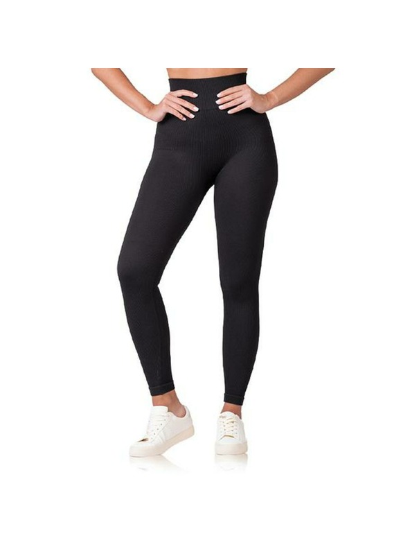 Bellinda RELAX & GO RIB OPTIC LEGGINGS - Dámské módní legíny - černá