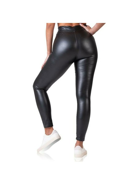 Bellinda RELAX & GO LEATHEROPTIC LEGGINGS - Dámské legíny koženého vzhledu - černá