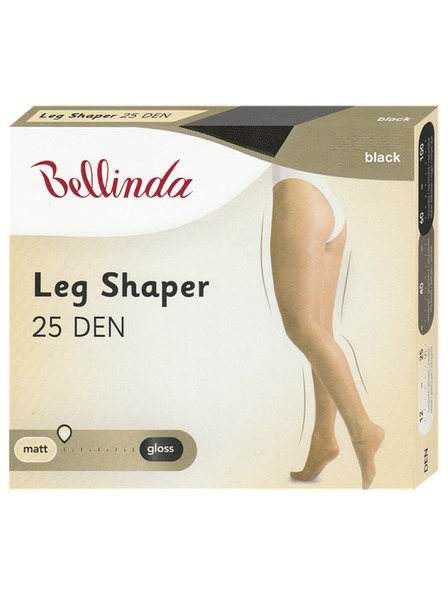 Bellinda LEG SHAPER 25 DEN - Zeštíhlující punčochové kalhoty - černá