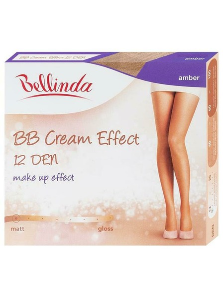 Bellinda BB CREAM 12 DEN - BB cream punčochy s make up efektem - amber