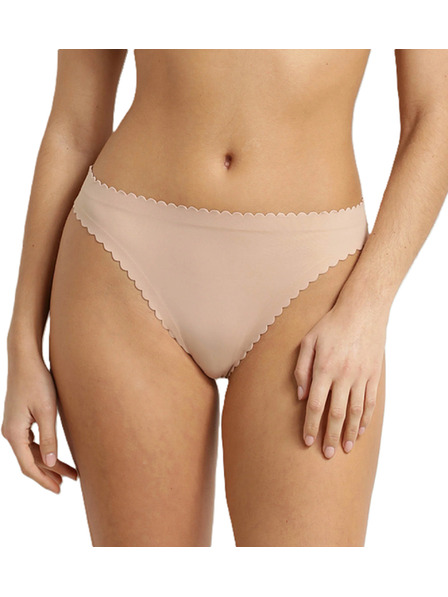 DIM DIM BODY TOUCH DAILY STRING - Dámské bezešvé kalhotky - tělová