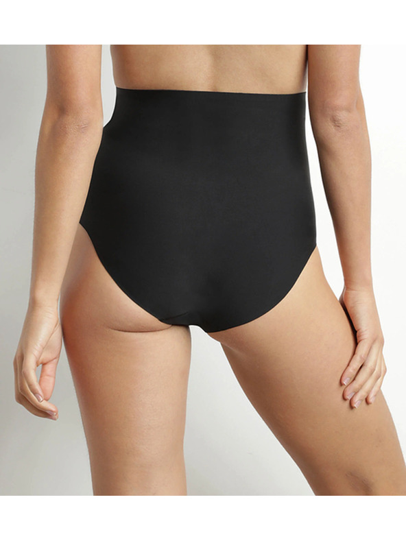 DIM DIM MID WAIST BRIEF - Dámské formující kalhotky s vyšším pasem - černá