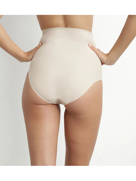 DIM DIM MID WAIST BRIEF - Dámské formující kalhotky s vyšším pasem - tělová