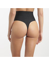 DIM DIM INVISIBLE MID WAIST THONG - Dámská tanga s vyšším pasem - černá