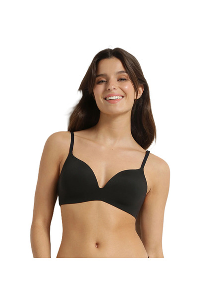 DIM DIM INVISIBLE WIRELESS PADDED BRA - Dámská podprsenka bez kostic - černá