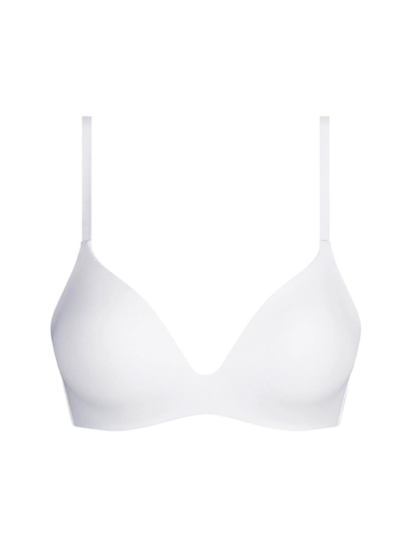 DIM DIM INVISIBLE WIRELESS PADDED BRA - Dámská podprsenka bez kostic - bílá