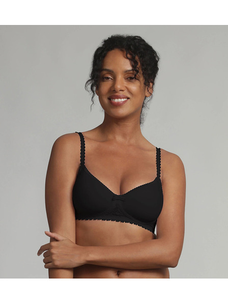 Playtex PLAYTEX RCS WIREFREE PADDED BRA - Dámská podprsenka bez kostic - černá