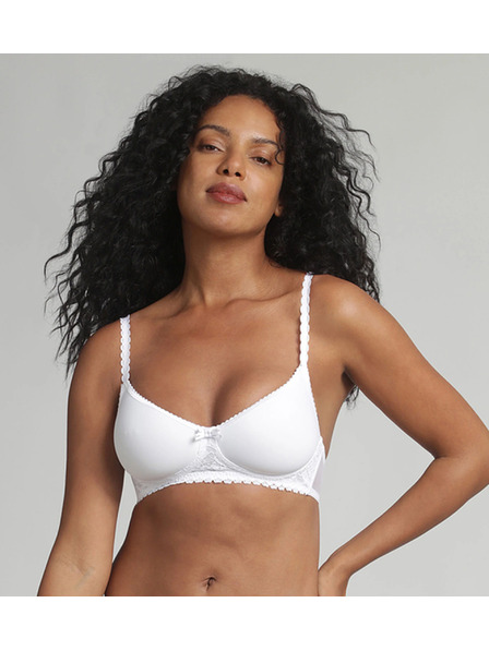 Playtex PLAYTEX RCS WIREFREE PADDED BRA - Dámská podprsenka bez kostic - bílá
