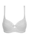 Playtex PLAYTEX RCS UNDERWIRE BALCONETTE BRA - Dámská krajková podprsenka s kosticí - bílá
