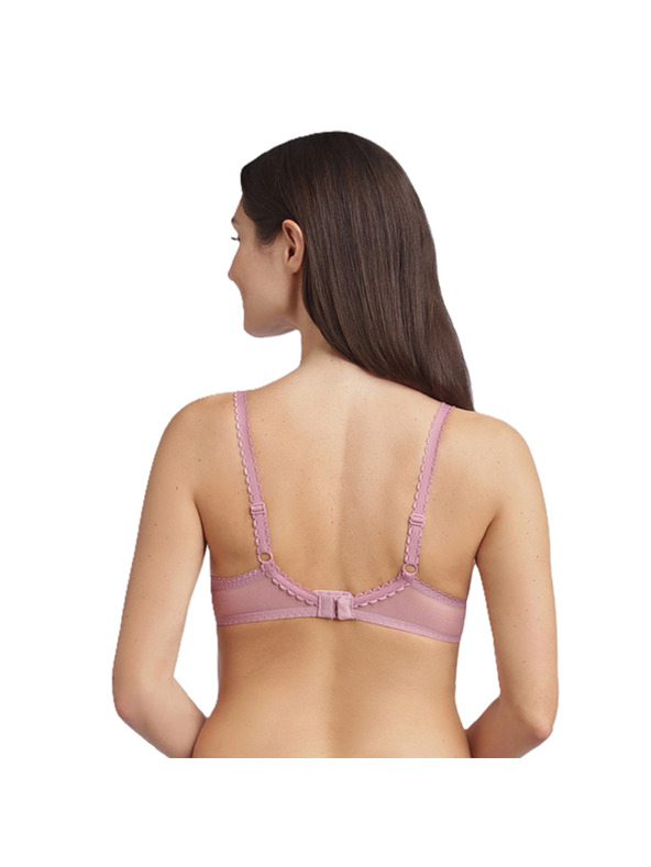 Playtex PLAYTEX RCS FLOWER ELEGANCE UNDERWIRE BRA - Dámská krajkovaná podprsenka s kosticí - světle modrá