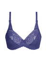 Playtex PLAYTEX RCS FLOWER ELEGANCE UNDERWIRE BRA - Dámská krajkovaná podprsenka s kosticí - světle modrá