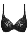 Playtex PLAYTEX RCS FLOWER ELEGANCE UNDERWIRE BRA - Dámská krajkovaná podprsenka s kosticí - černá